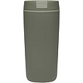 Plastový hrnek Sedona o objemu 480 ml s dvojitou stěnou, zelená