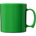 Plastový hrnek válcového tvaru, 300ml, zelená