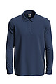 Polokošile STEDMAN POLO LONG SLEEVE MEN námořní modrá S