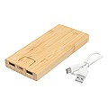 Powerbanka s bambusovým povrchem 10000mAh