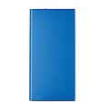 POWERDESK Hliníková powerbanka s kapacitou 8000 mAh, modrá