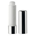 Přírodní balzám na rty v obalu s metalickým UV vzhledem, SPF 15, stříbrný