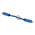 Přívěsek na klíče 60W kabel USB-C, královská modrá