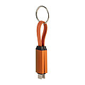 Přívěsek na klíče 60W kabel USB-C, oranžová
