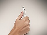 Propiska, stylus a spinner, bílá