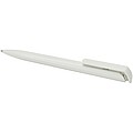 Propiska z recyklovaného plastu, bílá