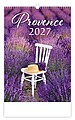 Provence 2027, nástěnný kalendář, prodloužená záda