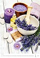 Provence 2027, nástěnný kalendář, prodloužená záda