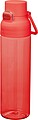 Průhledná tritanová láhev 750 ml, červená