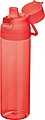 Průhledná tritanová láhev 750 ml, červená