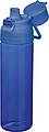 Průhledná tritanová láhev 750 ml, modrá