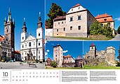 Putování po Česku 2027, nástěnný kalendář, prodloužená záda