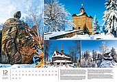 Putování po Česku 2027, nástěnný kalendář, prodloužená záda