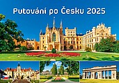Putování po Česku 2027, nástěnný kalendář, prodloužená záda