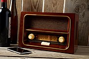 Rádio v retro stylu