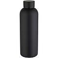 Recyklovaná jednostěnná nerezová láhev 750 ml, černá
