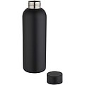 Recyklovaná jednostěnná nerezová láhev 750 ml, černá