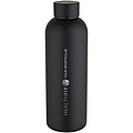 Recyklovaná jednostěnná nerezová láhev 750 ml, černá