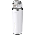 Recyklovaná láhev na vodu z nerezové oceli Stanley Classic Wellspring 710 ml, bílá