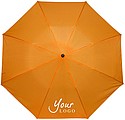 REPOST Skládací deštník v nylonovém obalu, oranžová