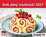 Rok plný sladkostí 2027, stolní kalendář
