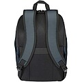 Rolovací batoh na notebook velikosti 15” z recyklovaného GRS, petrolejová