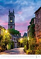 Romantic Corners 2027, nástěnný kalendář, prodloužená záda