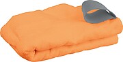 Ručník z mikrovlákna s elastickým páskem, oranžová