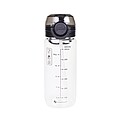 SCHWARZWOLF KARISIMBI Tritanová láhev na pití, objem 650 ml, transparentní/černé víčko