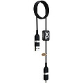 SCX.design C32 60 W nabíjecí kabel s přepínačem a podsvíceným logem, černá