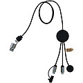 SCX.design C34 nabíjecí kabel pro chytré hodinky 7 v 1, černá