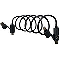 SCX.design C59 100 W magnetický silikonový nabíjecí kabel, černá
