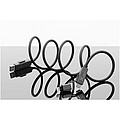 SCX.design C59 100 W magnetický silikonový nabíjecí kabel, černá
