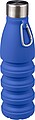 Silikonová skládací láhev 550 ml, kobaltově modrá