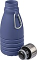 Silikonová skládací láhev 550 ml, tmavě modrá
