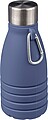 Silikonová skládací láhev 550 ml, tmavě modrá