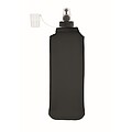Skládací láhev na vodu 500 ml, černá