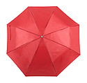 Skládací manuální deštník, pr. 96cm, červený