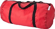 Skládací sportovní taška z RPET, 210D nylon, červená