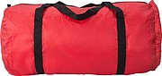 Skládací sportovní taška z RPET, 210D nylon, červená