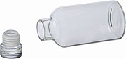 Skleněná láhev na pití, 300ml, se šroubovacím víčkem