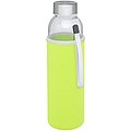 Skleněná láhev na pití, 500ml, s neoprenovým obalem, limetková