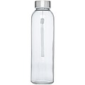 Skleněná láhev na pití, 500ml, s neoprenovým obalem, modrá