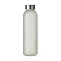 Skleněná láhev na pití s povrchem pro sublimaci, 500ml, kovové víčko