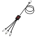 Snadno použitelný světelný kabel SCX.design, červená