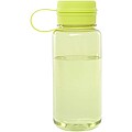 Sportovní láhev 900 ml s multifunkčním víčkem, zelenožlutá