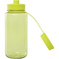 Sportovní láhev 900 ml s multifunkčním víčkem, zelenožlutá