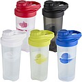 Sportovní láhev se šejkrovou kuličkou 700 ml, transparentní