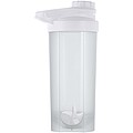Sportovní láhev se šejkrovou kuličkou 700 ml, transparentní
