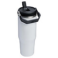 Stanley IceFlow™ 2.0 890 ml izolovaný nerezový tumbler s flip brčkem, bílá